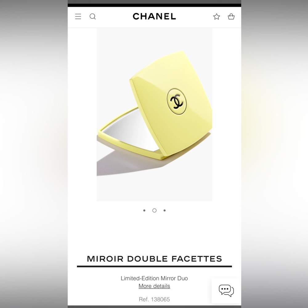 Limited edition 2023 chanel compact mirror